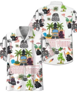 Star Wars Darth Vader Palm Tree Hawaiian Shirt