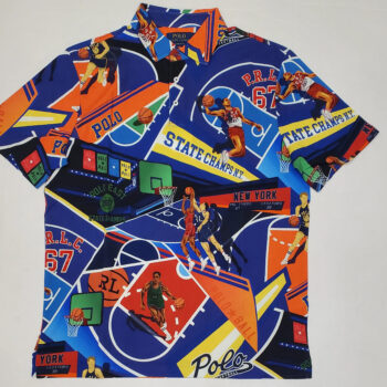 State Champs 1967 Basketball Graphic Polo Shirt