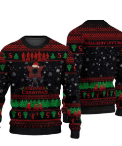 Stranger Things 5 Ugly Christmas Sweater 2025