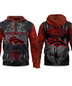 Stranger Things Broncos Season 5 Hoodie