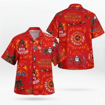 Stranger Things Hellfire Club Hawaiian Shirt