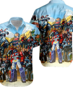 Super Slassic Transformers Robots Gift For Fans Hawaiian Shirt