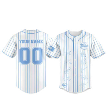TWICE This IS For World Tour 2026 Custom Baseball Jersey