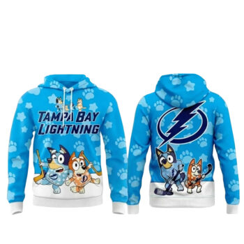 Tampa Bay Lightning x Bluey Night Hoodie
