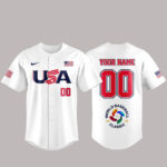 Team USA 2026 World Baseball Classic Baseball Jersey