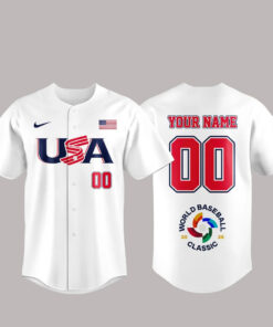 Team USA 2026 World Baseball Classic Baseball Jersey