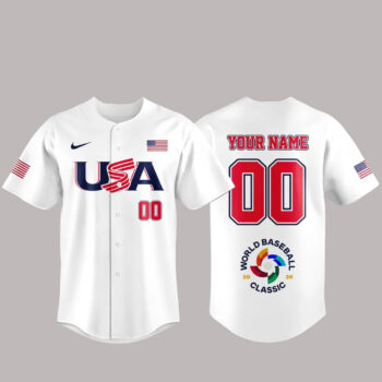 Team USA 2026 World Baseball Classic Baseball Jersey