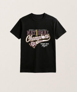 Texas A&M 2025 Volleyball National Champions T-Shirt