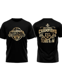 Texas A&M Aggies NCAA Volleyball National Champions T-Shirt