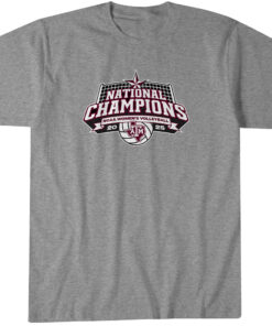 Texas A&M Volleyball 2025 National Champions Logo T-Shirt