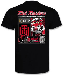 Texas Tech 2025 College Football Playoff All Y'all T-Shirt