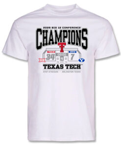Texas Tech Big 12 CHAMPS - T-Shirt - Score