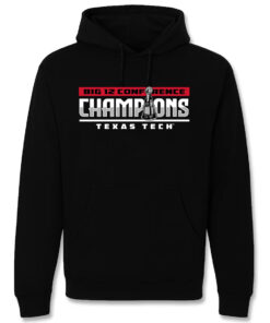 Texas Tech Big 12 CHAMPS-Winner Win Trophy Hoodie