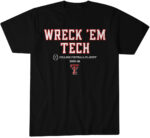 Texas Tech Football 2025 CFP Team Slogan T-Shirt