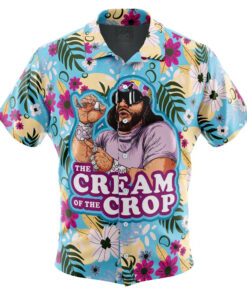 The Cream of the Crop Randy Savage Button Up Hawaiian Shirt