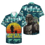 This Is The Way Palm Tree Star Wars Hawaiian Shirt