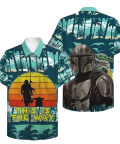 This Is The Way Palm Tree Star Wars Hawaiian Shirt