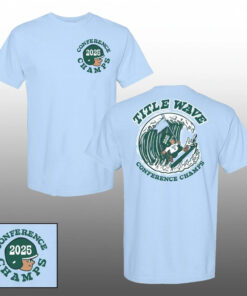 Title Wave Conference Champs 2025 Tulane Green Wave T-Shirt