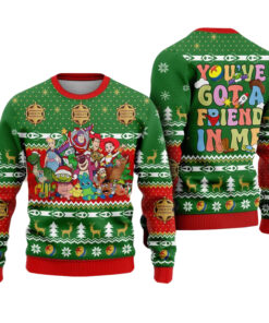 Toy Story You've Got A Friend In Me Ugly Christmas Sweater 2025