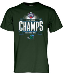 Tulane American Conference Champions 2025 Locker Room T-Shirt