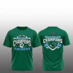 Tulane Green Wave American Conderence 2025 Champions T-Shirt