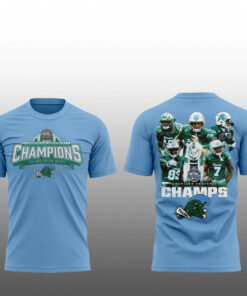 Tulane Green Wave American Football AAC Champions 2025 T-Shirt