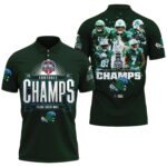 Tulane Green Wave Football Champs Polo Shirt