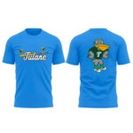 Tulane Green Wave Football Sluggerbird 2026 T-Shirt