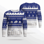 Twin Peaks Damn Good Holiday Ugly Christmas Sweater 2025 Blue 1 Twin Peaks Damn Good Holiday Ugly Christmas Sweater 2025 Blue