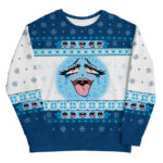 Ugly Ahegao Christmas Sweater 2025