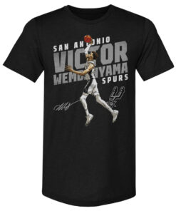 Victor Wembanyama San Antonio Spurs Slant T-Shirt