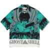 Wacko Maria x Ghost in the Shell Hawaiian Shirt Green