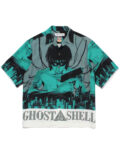 Wacko Maria x Ghost in the Shell Hawaiian Shirt Green