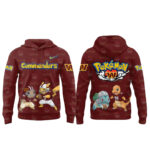 Washington Commanders x Pokemon Hoodie