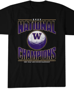 Washington Men's Soccer 2025 National Champions T-Shirt