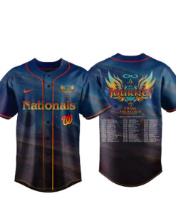 Washington Nationals x Journey Final Frontier Tour 2026 Baseball Jersey