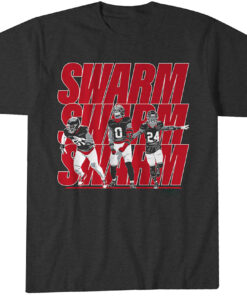Will Anderson Jr, Azeez Al-Shaair, & Derek Stingley Jr Swarm T-Shirt