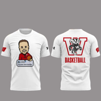 Wisconsin Badgers Basketball for Fans T-Shirt