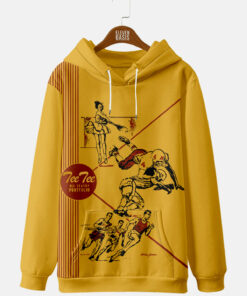 Unisex Pee Chee Folder Front Cover Nostalgia Hoodie