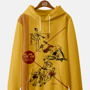 Unisex Pee Chee Folder Front Cover Nostalgia Hoodie