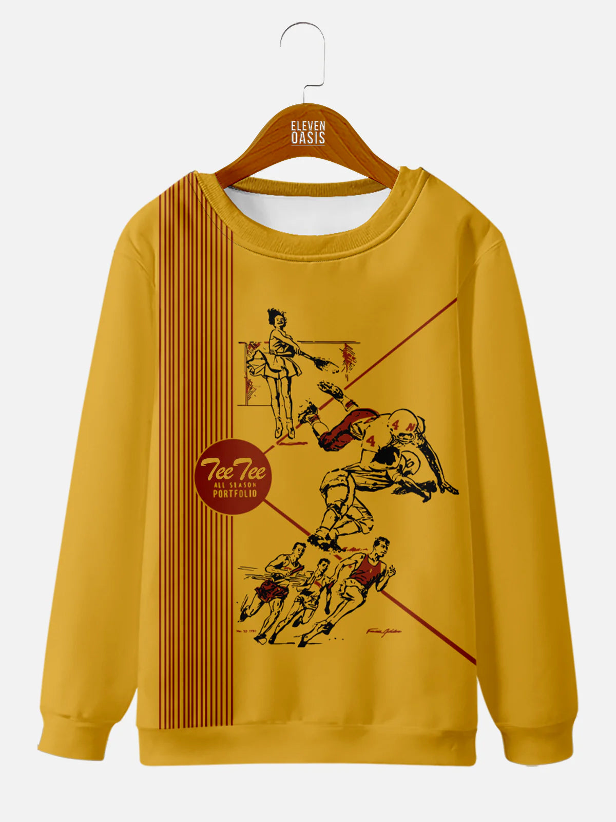 Pee Chee Vector Unisex Pee Chee Folder Front Cover Nostalgia Sweatshirt - Curvy Glams
