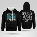 Philadelphia Eagles NFC East Champions 2025 Been There Won That Hoodie