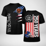 Chicago Bears Football League We The People USA 250th Anniversary T-Shirt