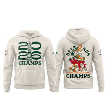 2026 Miami Hurricanes Fiesta Bowl Champions Hoodie