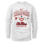 2026 NCAA Sugar Bowl Champions Ole Miss Rebels T-Shirt