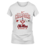 2026 NCAA Sugar Bowl Champions Ole Miss Rebels T-Shirt