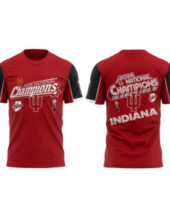 2026 National Champions Indiana Hoosiers Football T-Shirt