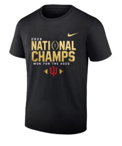 2026 National Champions Indiana Hoosiers Football Won For The Ages T-Shirt
