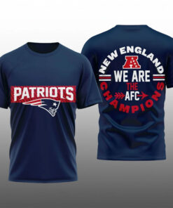 2026 New England Patriots We Are The AFC Champions Shirt