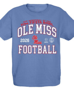 2026 Vrbo Fiesta Bowl Ole Miss Football T-Shirt